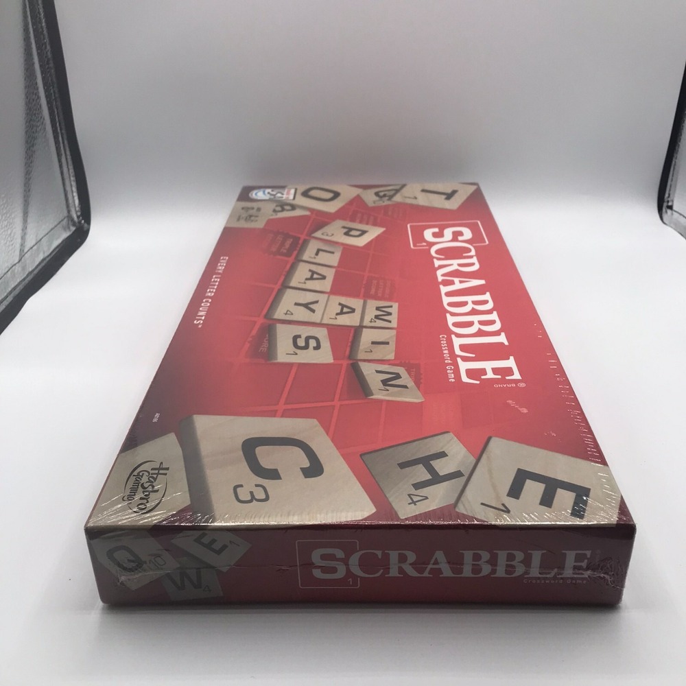 SCRABBLE Hasbro Gamin Made in USA Every Letter Counts Classic NEW SEALED - Picture 6 of 6